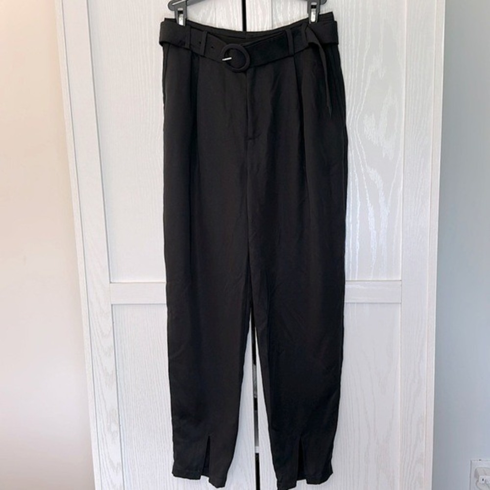 Ted Baker London Women's Ninette Trousers High Waist Carrot Legs Size 0 - Picture 3 of 8